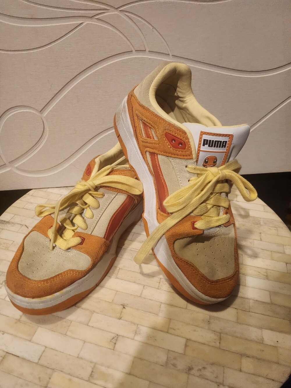 Pokémon x Puma Slipstream Lo 'Charmander' sneakers size 7